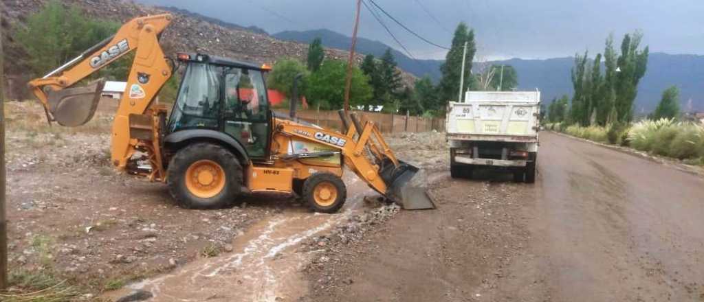 Tras las tormentas, habilitaron tránsito a Potrerillos y Cacheuta