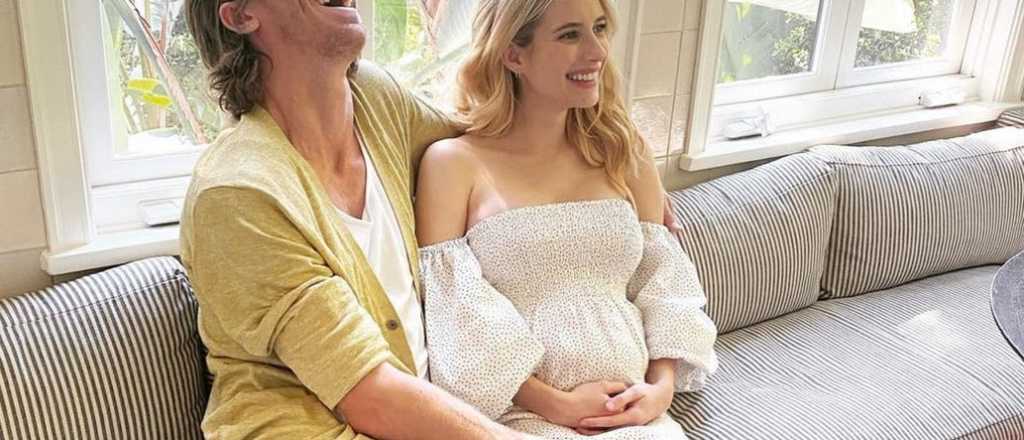 Nació el primer hijo de Emma Roberts