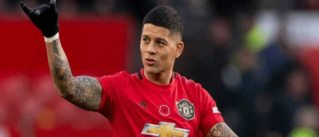 Marcos Rojo se acerca a Boca