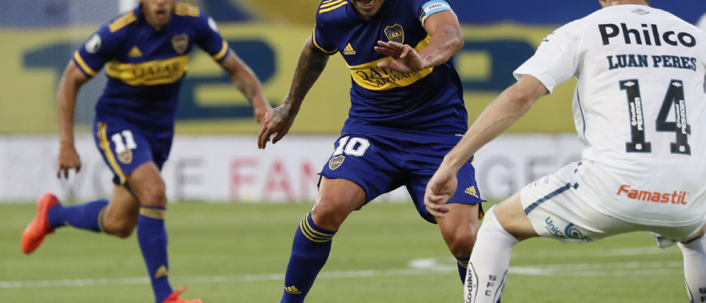 Boca y Santos empataron 0 a 0 y la llave quedó abierta