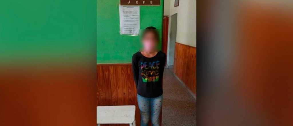 Detuvieron a una nena de 10 años por no usar barbijo