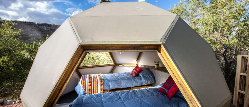 En carpa pero "con glamour": los glampings, la tendencia del verano