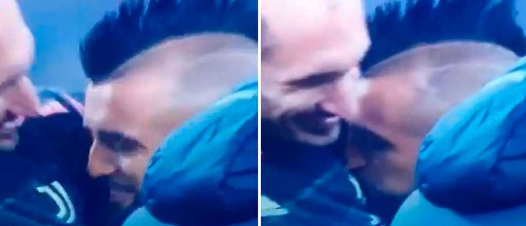 La explicación que dio Arturo Vidal por su beso que nadie le creerá