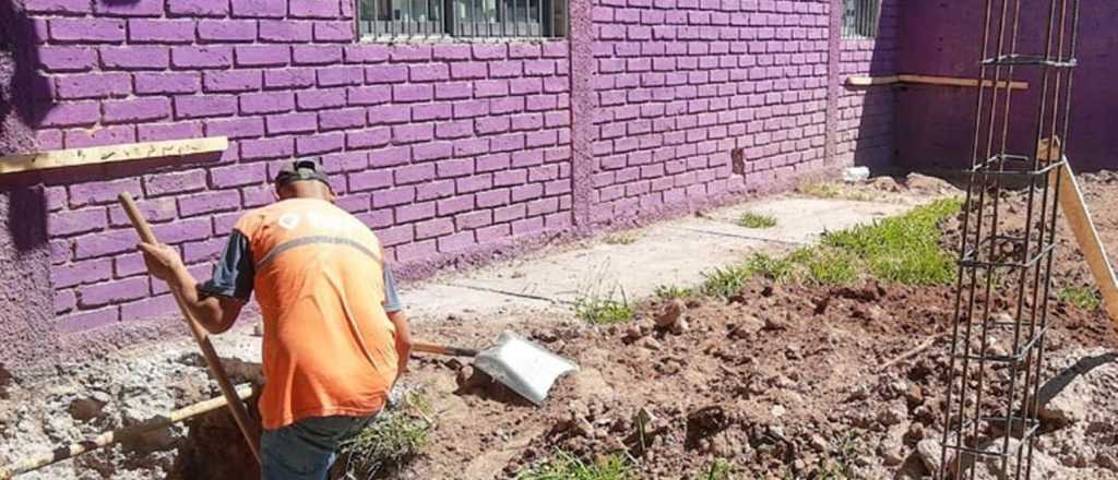 Godoy Cruz inició las obras en el centro de jubilados 29 de Enero