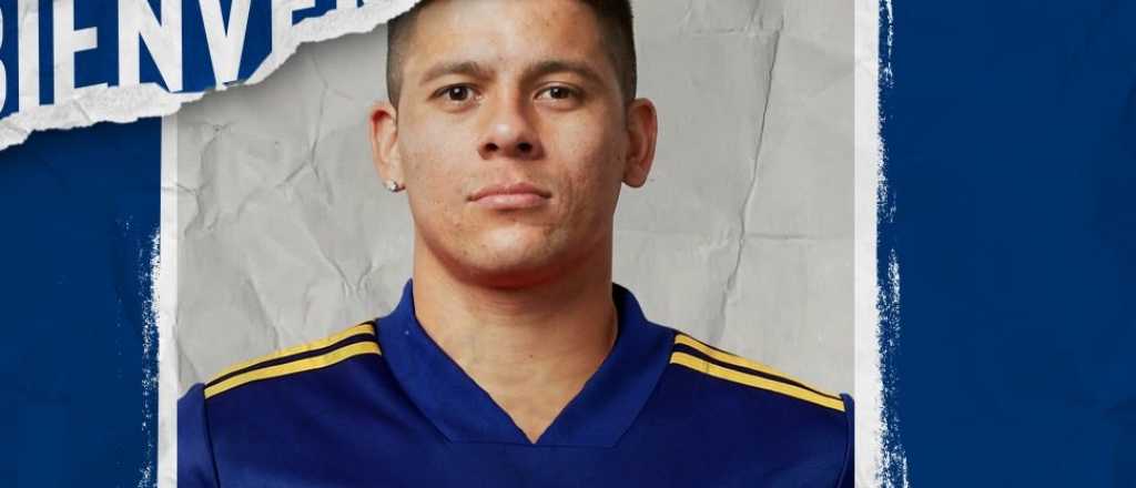 Marcos Rojo fue presentado en Boca