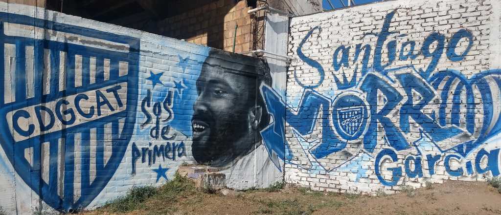 Video: el mural de los hinchas del Tomba en el Gambarte