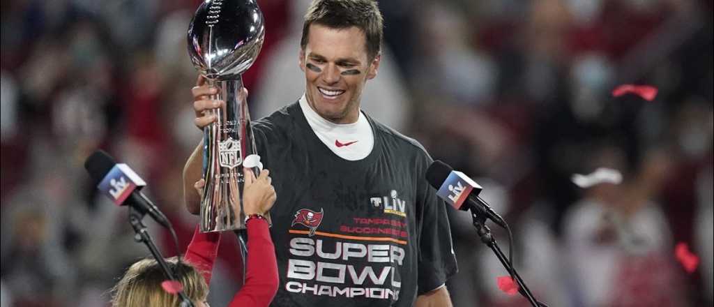 Tom Brady, el "Messi" de la NFL, campeón a los 43 años