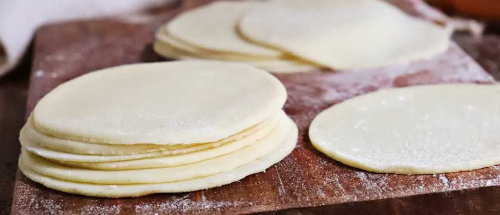 La receta de la masa para empanadas fácil y rápida