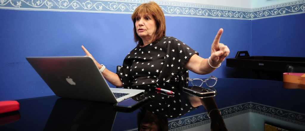 Patricia Bullrich, furiosa con la querella a Macri por la deuda con el FMI