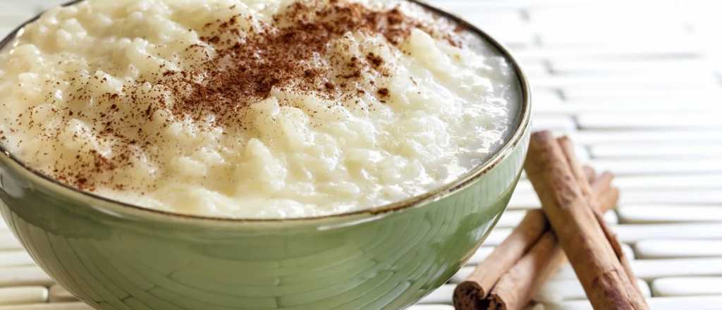 El clásico arroz con leche: fácil, rico, ¡y barato!