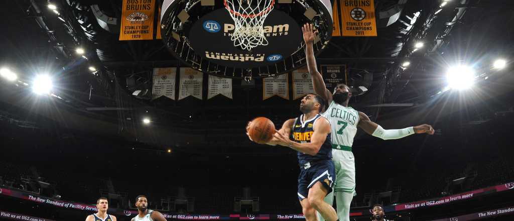 Noche histórica de Campazzo en la derrota de Denver ante Boston