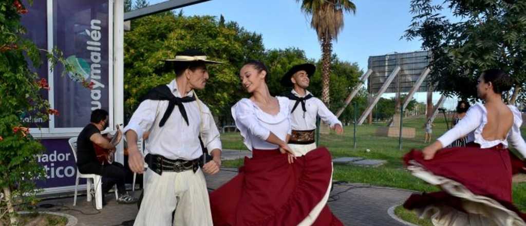 Patios de Guaymallén cierra su temporada en la Plaza del Encuentro