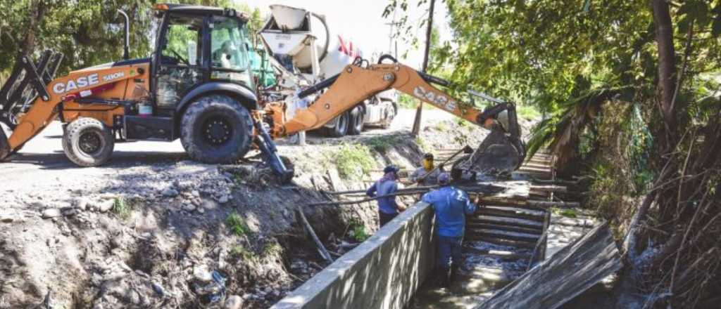 Así avanza la reconstrucción de la calle Buenos Vecinos