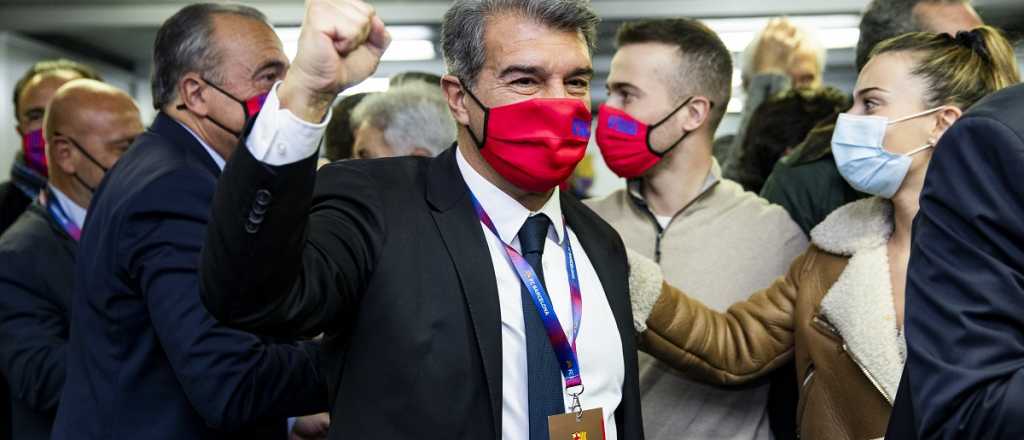 Ganó Laporta y promete una bomba para el Barcelona