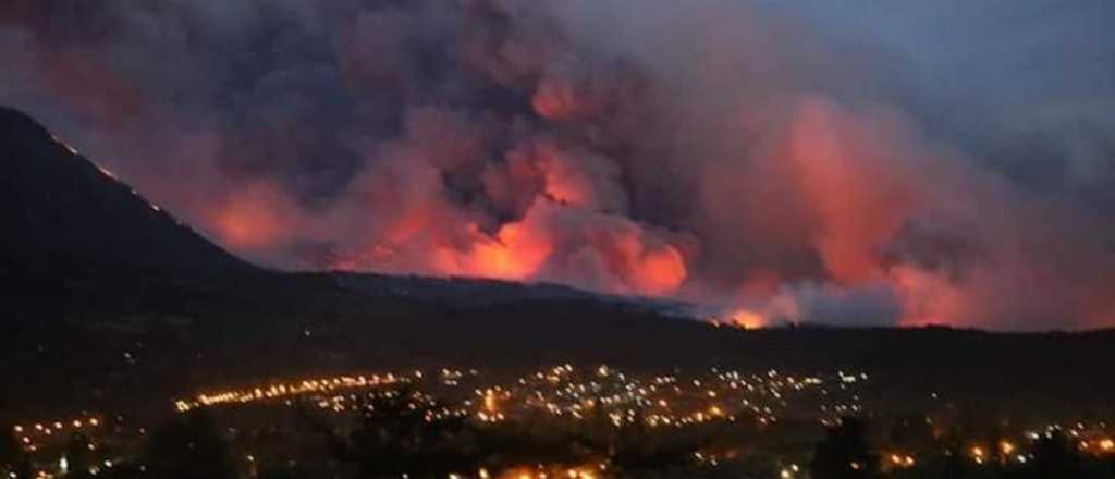 El Bolsón rodeado de incendios: heridos y evacuados 