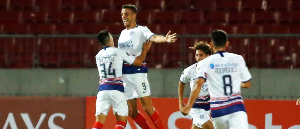 El mendocino Di Santo le dio el empate a San Lorenzo