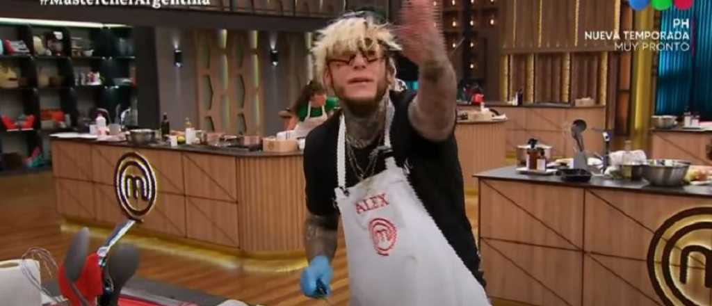 Alex Caniggia brilló en Masterchef y mandó al frente a su hermana