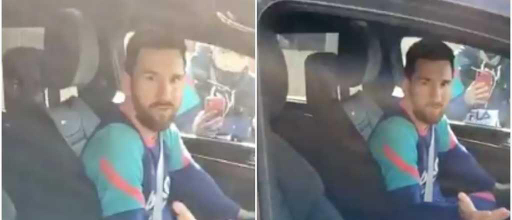 Messi en llamas: se calentó con un hincha del Barcelona