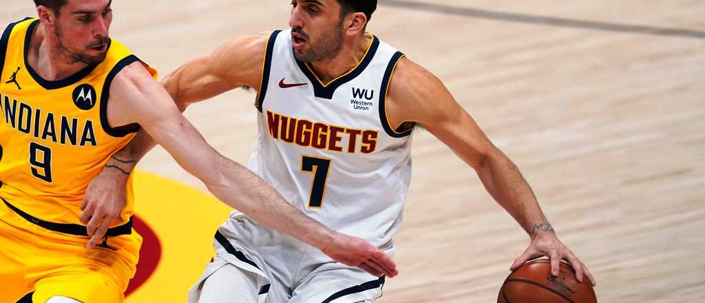 Campazzo tuvo una buena noche en el triunfo de Denver Nuggets