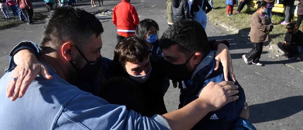 La madre de Maia llegó junto a Berni para reencontrarse con su hija