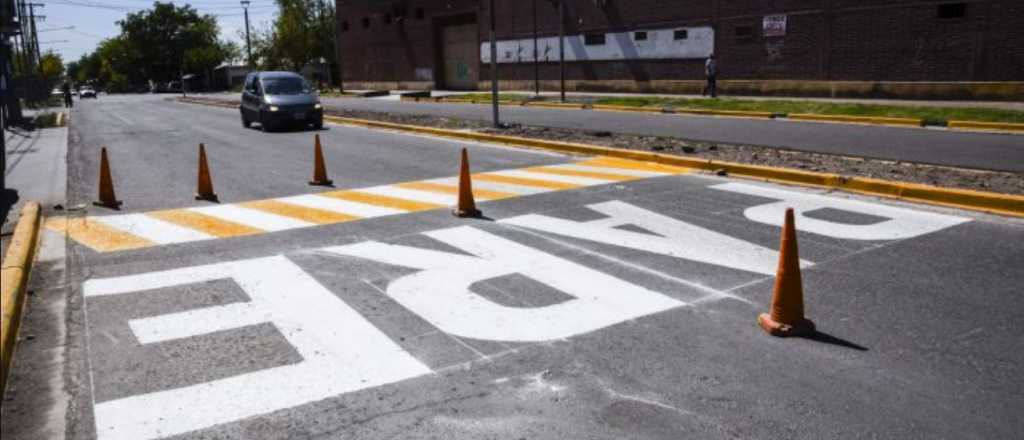 Guaymallén habilitó un tramo importante de la avenida Godoy Cruz