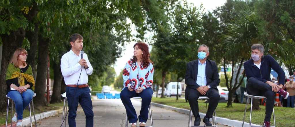 Video: Kicillof y una locutora llamaron "presidenta" a Cristina