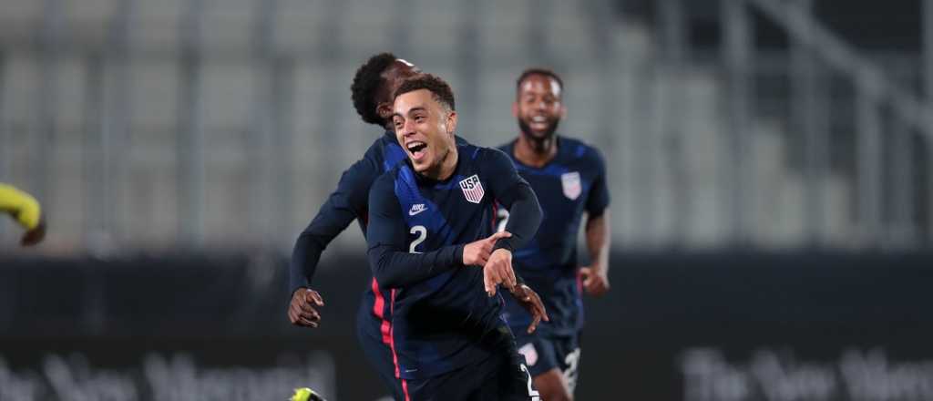 Sergiño Dest hizo un gol para la historia con Estados Unidos