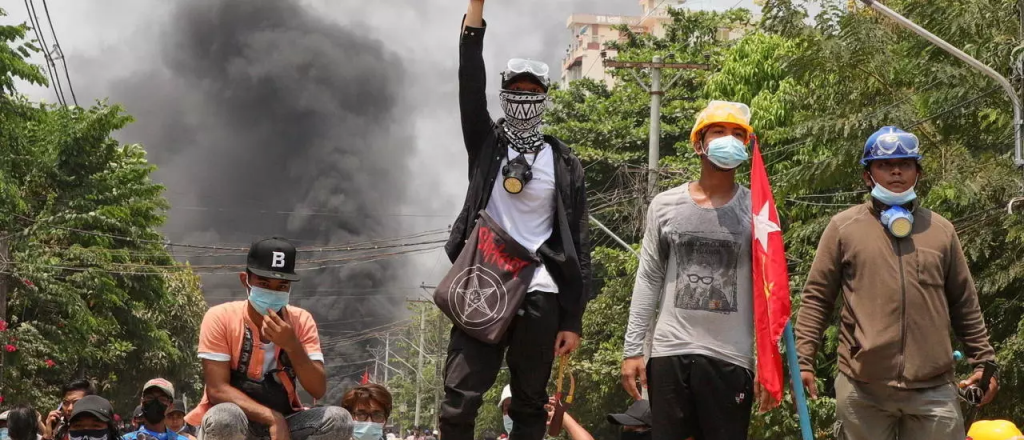 Más de 100 muertos en Myanmar en protestas contra el golpe de Estado