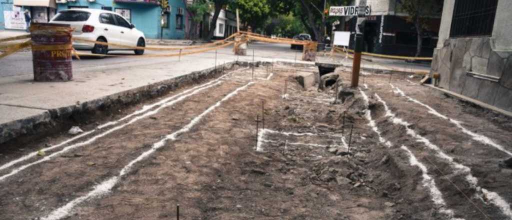 Guaymallén avanza con las obras en O'Brien y Tirasso 