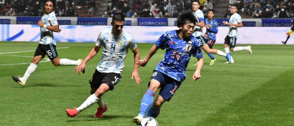 Papelón de la Selección Sub 23 en Japón