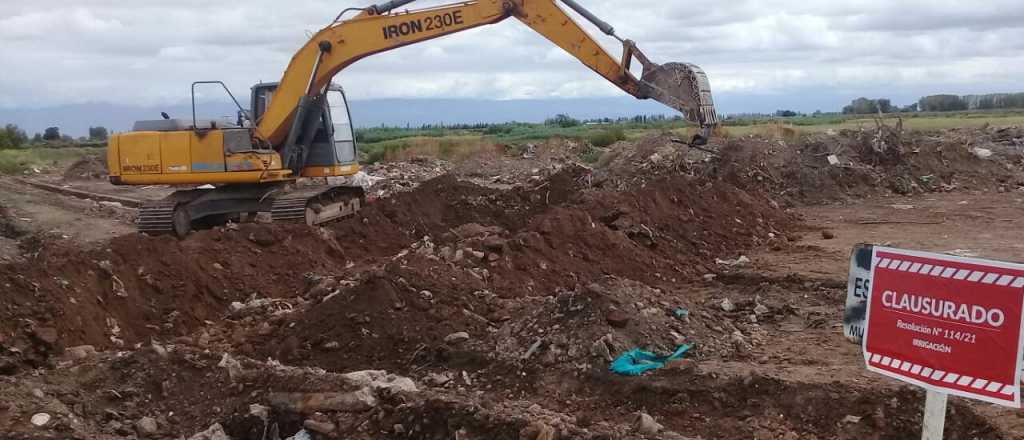 Clausuraron un basural cercano a la laguna El Viborón