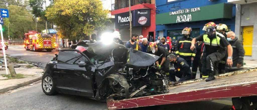 Video: manejaban ebrios, a alta velocidad y mataron a dos hermanas en Lanús