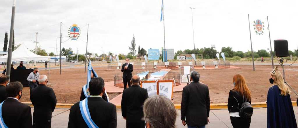 Video: así Maipú homenajeó a veteranos de Malvinas