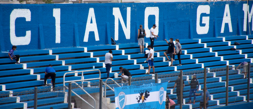 Godoy Cruz convoca a sus hinchas a pintar el Gambarte: cómo anotarse