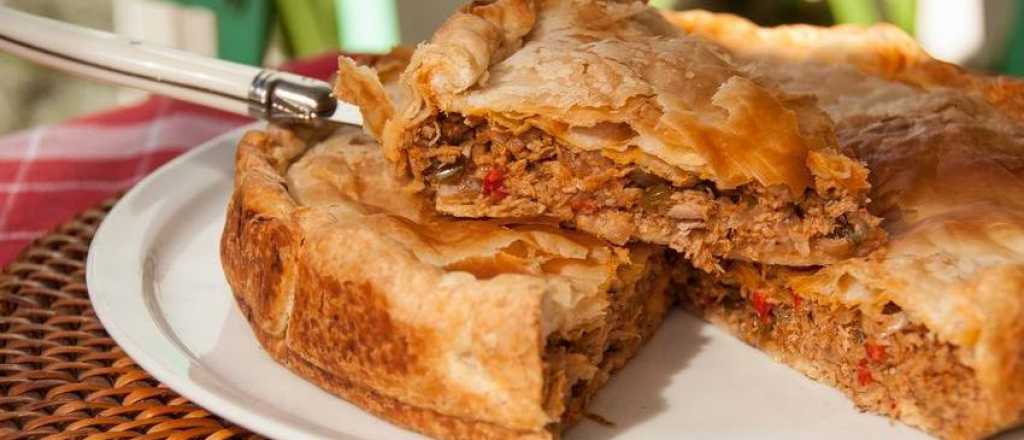 Empanada gallega o tarta de atún para estos días