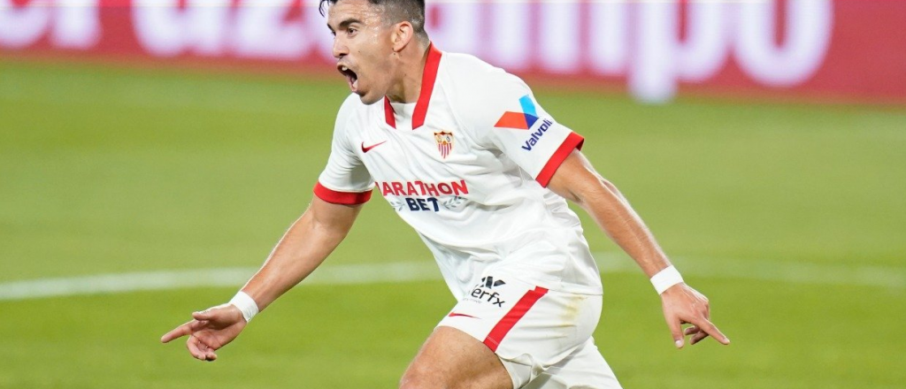 Sevilla le ganó a Atlético con gol de Acuña y España está que arde