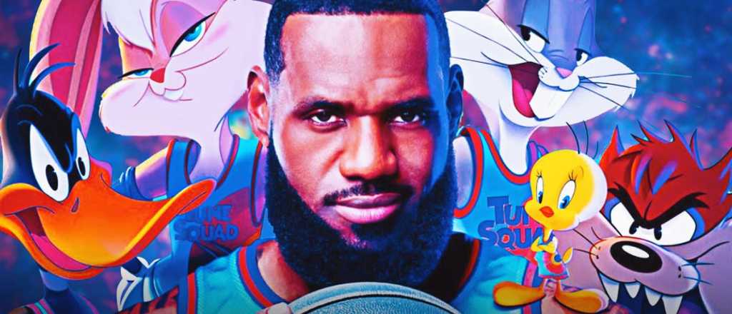 Mirá cómo se ve LeBron James en "Space Jam 2"