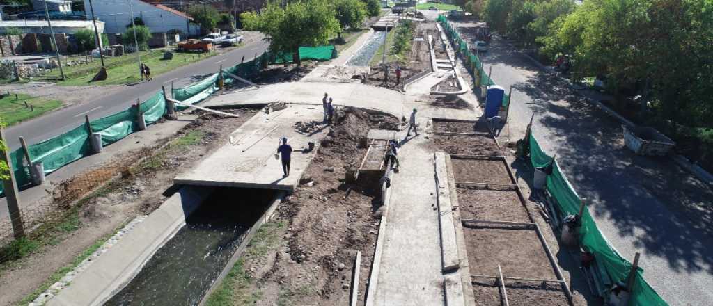 San Rafael avanza con más de 10 obras públicas a la vez