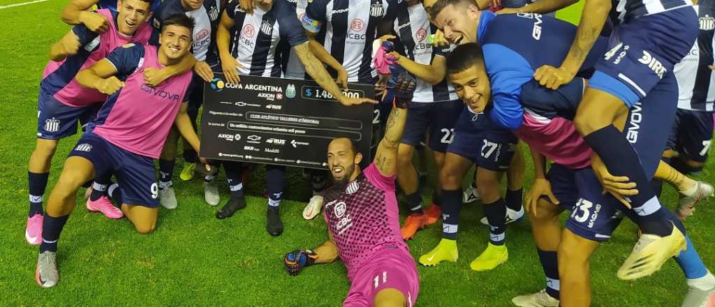 Talleres eliminó a Vélez y podría jugar ante Huracán Las Heras