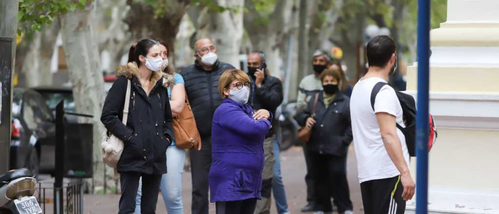 Los números "rojos" del Covid en Mendoza