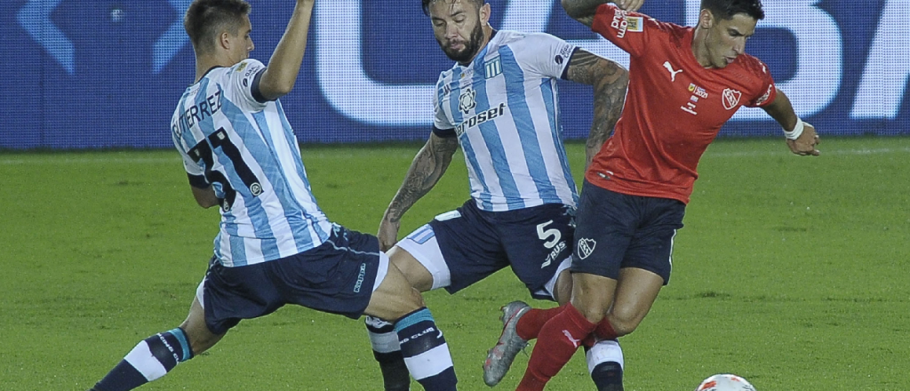 Video: Racing le ganó al Rojo sobre la hora con un penal inventado