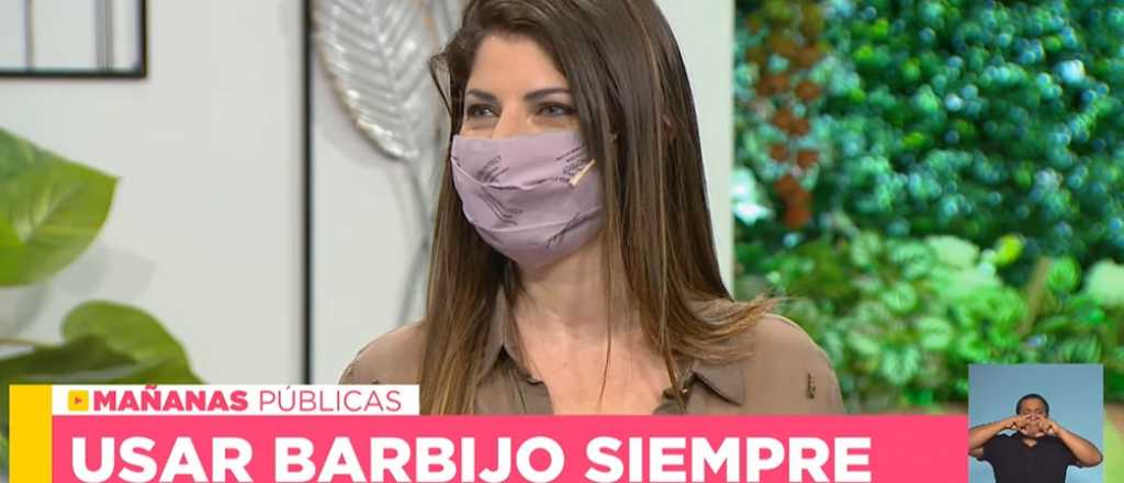 Conductores de televisión impulsan la campaña "barbijoenlatv"