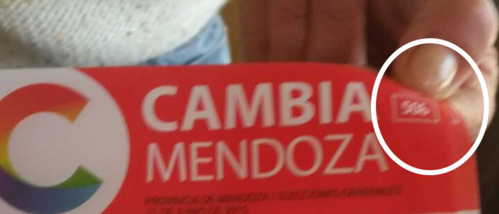 Vergüenza electoral: Aparecieron las boletas truchas de Guaymallén