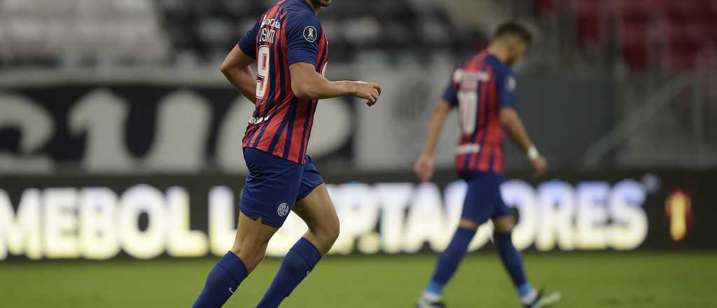 San Lorenzo no pudo con Santos y jugará la Sudamericana