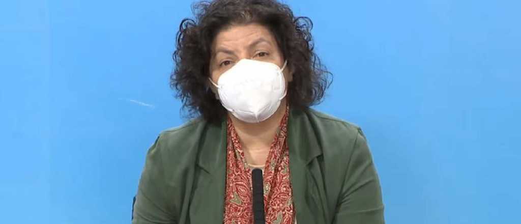 Vizzotti pidió no hacer reuniones familiares y de amigos