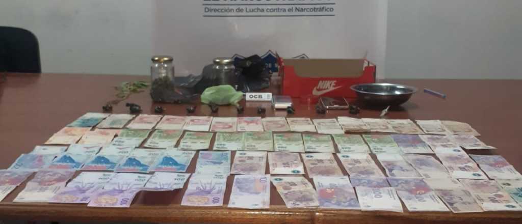 Detienen a una mujer porque tenía un kiosco de drogas en Godoy Cruz