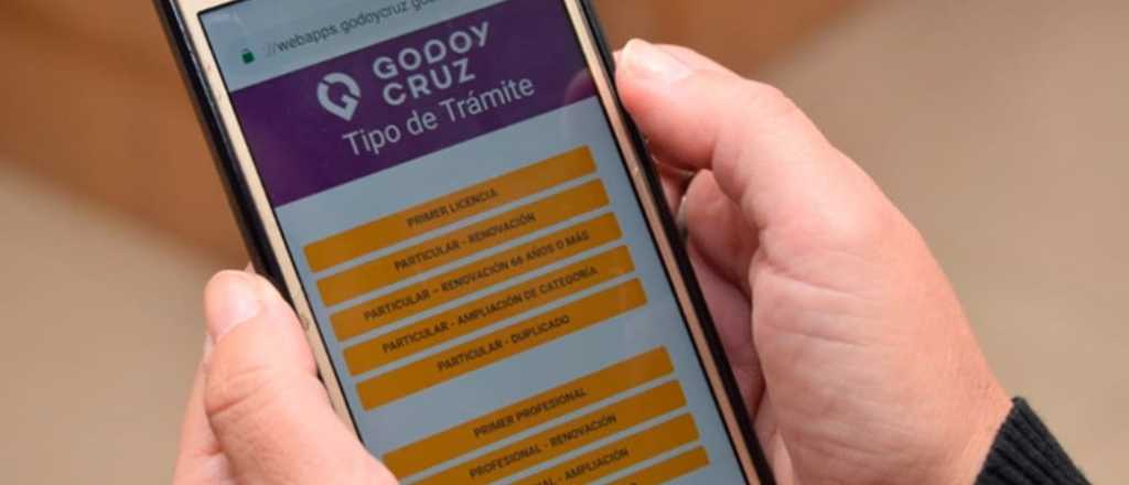 En Godoy Cruz se pueden realizar trámites online y pedir turnos 