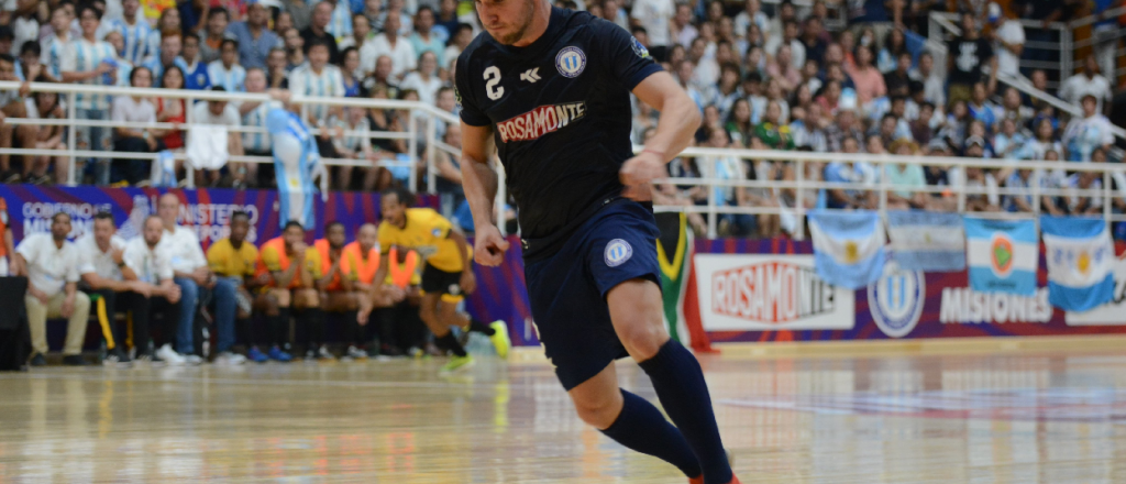 El mendocino González ya entrena con la selección de futsal de EE.UU.