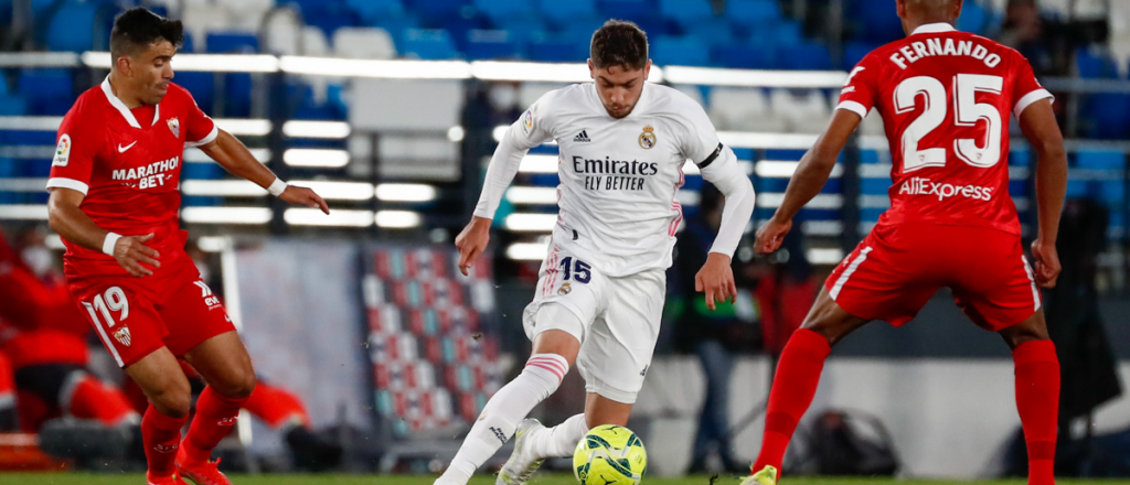 Real Madrid empató con Sevilla y jugó a favor del Atlético