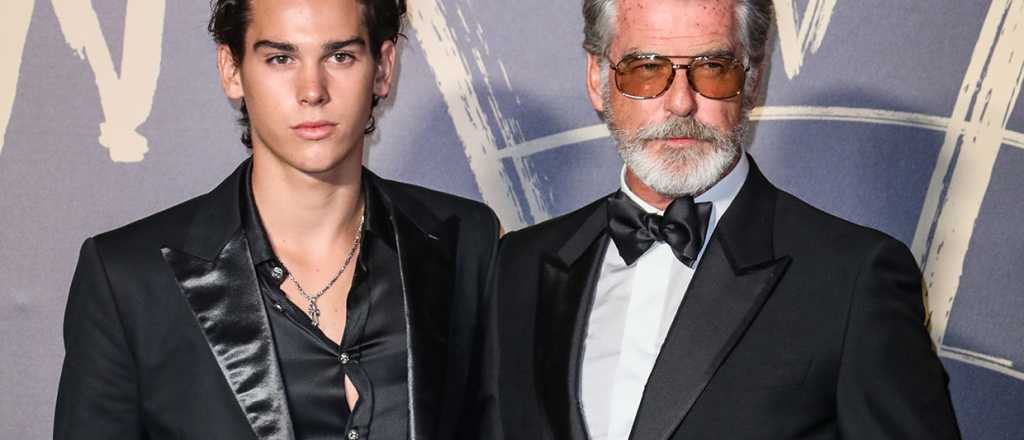 Pierce Brosnan, orgulloso de su hijo menor